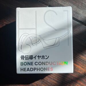 Bone Conduction Headphones — Black